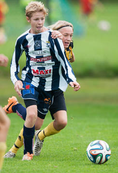 i matchen för 15-åringar mellan IFK Hässleholm och