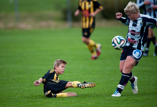i matchen för 15-åringar mellan IFK Hässleholm och
