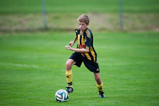 i matchen för 15-åringar mellan IFK Hässleholm och