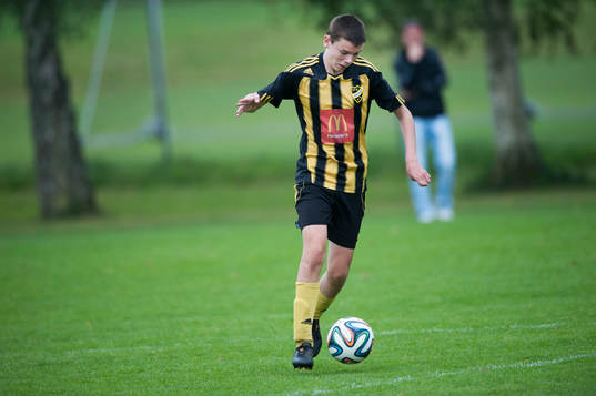 IFK Hässleholms Sonny Andersson  i matchen för