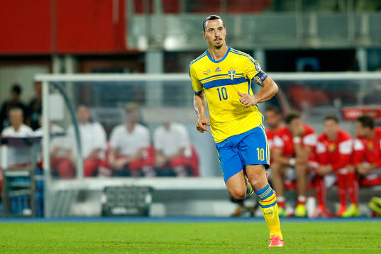 Sveriges Zlatan Ibrahimovic
