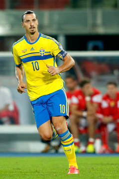 Sveriges Zlatan Ibrahimovic