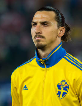 Sveriges Zlatan Ibrahimovic