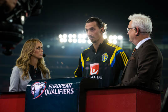 s studio med Karin Frick och Hans Backe