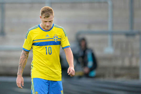 Sveriges John Guidetti deppar