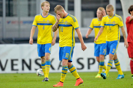 Sveriges John Guidetti deppar