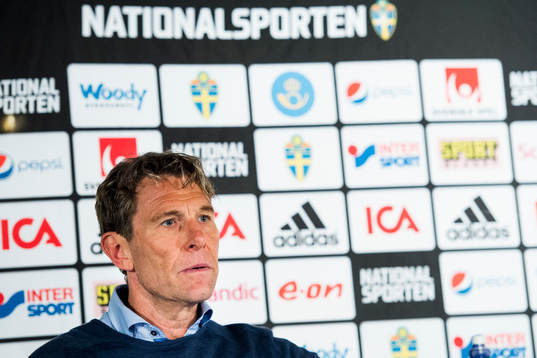 Sveriges förbundskapten Håkan Ericson
