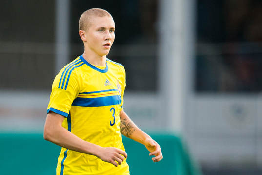 Sveriges Sebastian Holmén