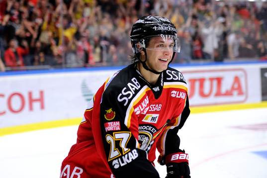 Luleås Daniel Zaar jublar