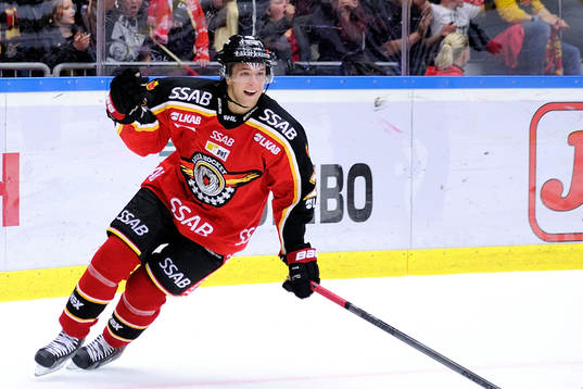 Luleås Daniel Zaar jublar