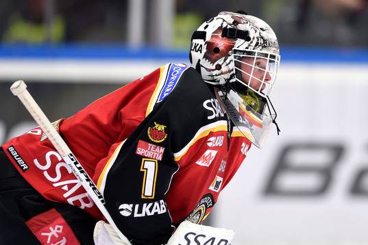 Luleås målvakt Daniel Larsson