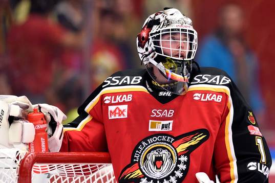 Luleås målvakt Daniel Larsson