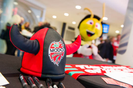 under Hockeymatchen i SHL mellan Modo och Örebro