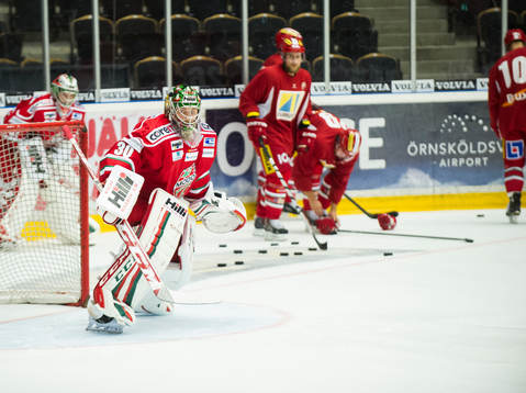 Modos målvakt Linus Ullmark