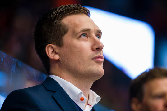 Växjös tränare Sam Hallam