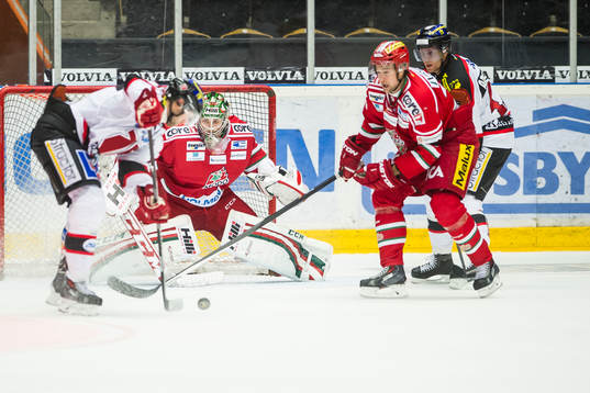 Modos målvakt Linus Ullmark