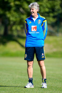 Förbundskapten Pia Sundhage