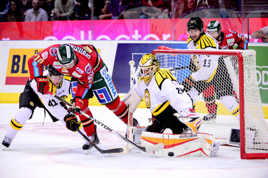 Frölundas Mattias Janmark gör 1-0