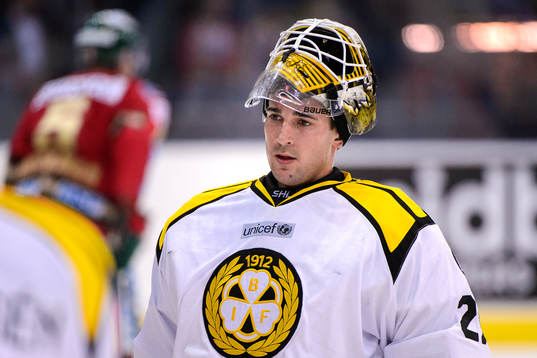 Brynäs målvakt Bernhard Starkbaum