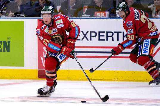 Frölundas Luke Moffat och Joel Lundqvist