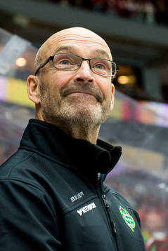 Björklövens tränare Mats Waltin