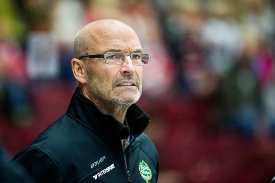 Björklövens Björklövens tränare Mats Waltin deppar