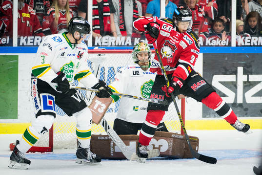 Malmö Redhawks Björn Svensson oroar framför