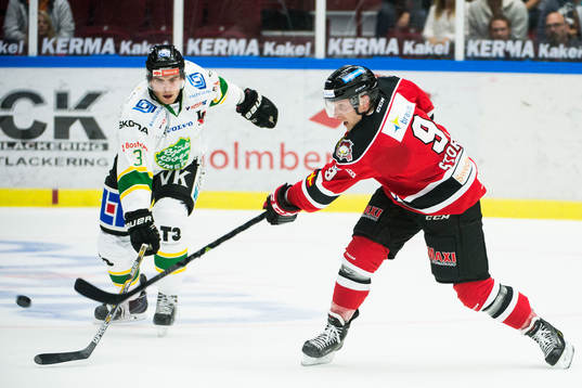 Björklövens Alexander Hellström försöker störa Malmö