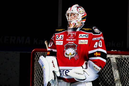 Malmö Redhawks målvakt Pontus Sjögren