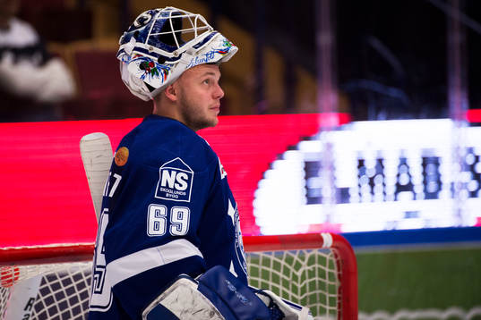 Leksands målvakt Oscar Alsenfelt