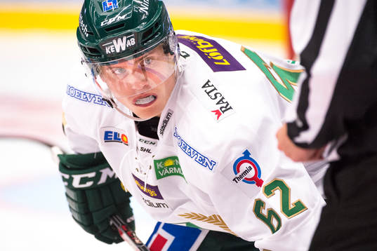 Färjestads Christoffer Forsberg inväntar teckning
