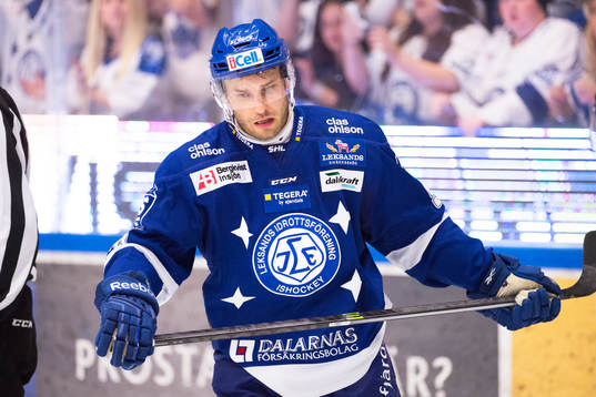 Leksands Fabian Brunnström deppar