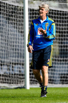 Förbundskapten Pia Sundhage
