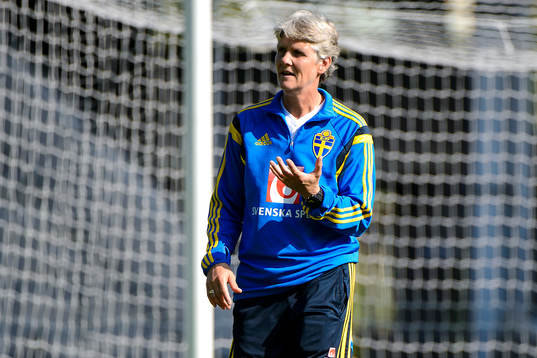 Förbundskapten Pia Sundhage
