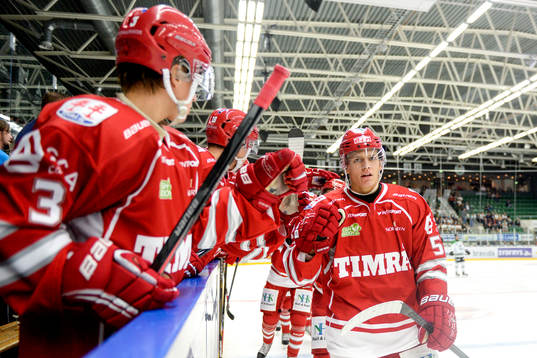 Timrås Anton Wedin jublar