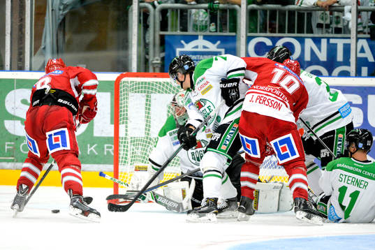 Timrås Per Hallin gör 0-2