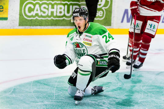 Rögles Peter LeBlanc jublar