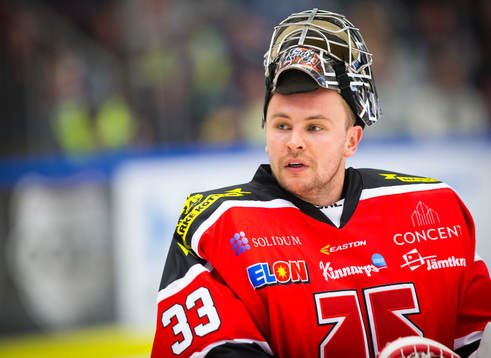 Örebros målvakt Julius Hudacek
