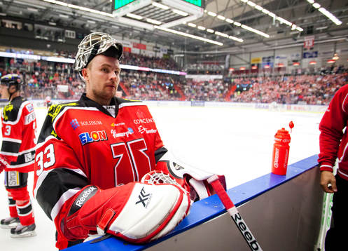 Örebros målvakt Julius Hudacek
