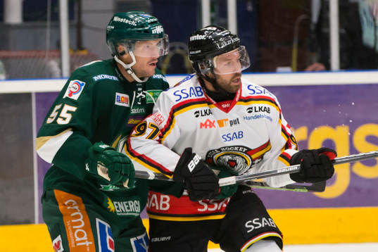 Färjestads Ole-Kristian Tollefsen och Luleås Per Ledin