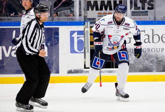 Linköpings Jeff Taffe får matchstraff