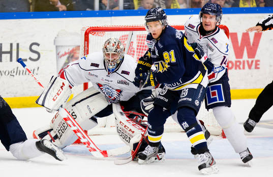 s Andreas Jämtin och Linköpings Mark Matheson