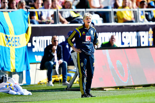 Sveriges förbundskapten Pia Sundhage
