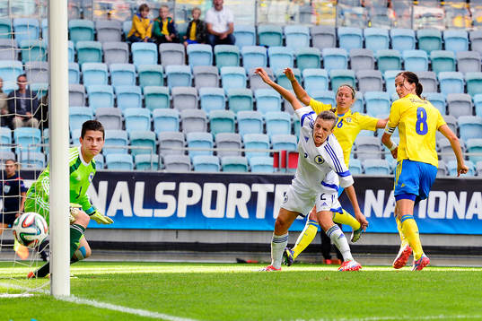 Sveriges Lotta Schelin gör 3-0