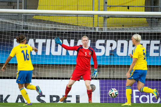 Sveriges målvakt Hedvig Lindahl