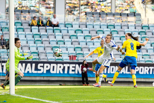 Sveriges Lotta Schelin gör 3-0