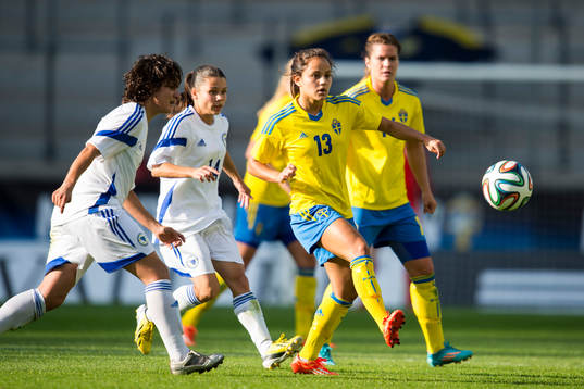 Sveriges Malin Diaz
