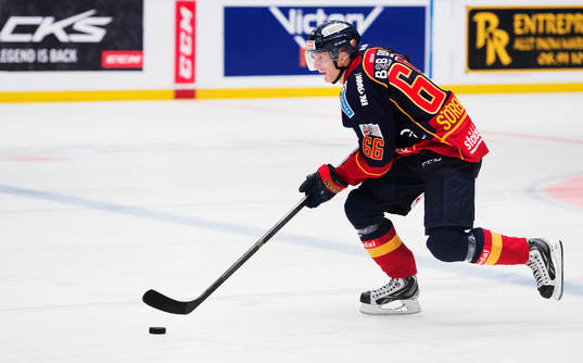 Djurgårdens Marcus Sörensen i straffläggning