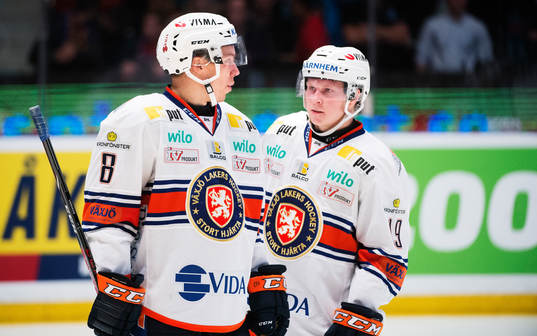Växjös Ville Varakas och Tuomas Kiiskinen