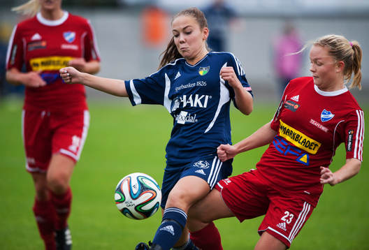 i matchen i damernas division 1 mellan FC Hessleholm och